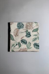 Servetter - 4-pack tygservett Wreath (blå) (Storlek: 40 x 40 cm)