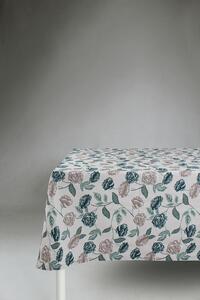 Dukar - Bomullsduk Wreath (blå) (Storlek: 140 x 250 cm)