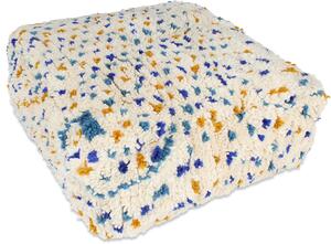 Sittpuff - Marockansk Beni Ourain (Storlek: 60 x 60 cm)