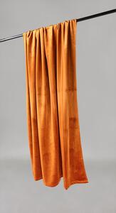 Gardiner - Sammetsgardin Marlyn (orange) (Storlek: 130 x 300 cm)