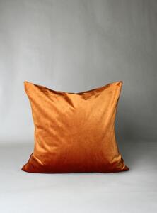Kuddfodral Marlyn i sammet (orange) (Storlek: 50 x 50 cm)