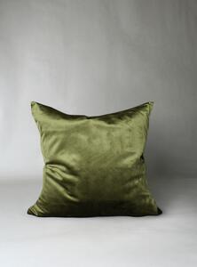 Kuddfodral Marlyn i sammet (skogsgrön) (Storlek: 50 x 50 cm)