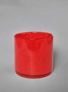 Ljuslykta M - Euphoria (coral) (Storlek: 10 x 10 cm)