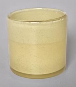 Ljuslykta S - Euphoria (soft yellow) (Storlek: 8 x 8 cm)