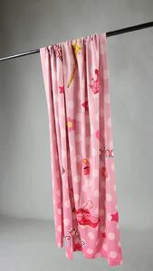 Gardin - Princess (rosa) (Storlek: 140 x 260 cm)