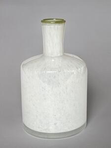 Vas - Harmony (vit/grön) (Storlek: 10 x 17 cm)