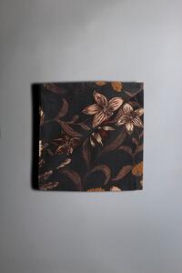 Servett - 4-pack tygservett Lotten (mörkgrå) (Storlek: 40 x 40 cm)
