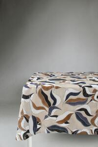 Dukar - Bomullsduk Amalie (grå/blå) (Storlek: 140 x 250 cm)