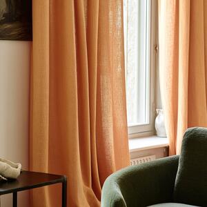 Gardiner - Linnegardin Melania (orange) (Storlek: 140 x 300 cm)