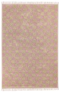Ryamattor - Elsey Natural Cotton Shaggy (rosa/orange) (Storlek: 80 x 150 cm)
