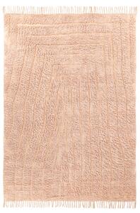 Ryamattor - Farley Natural Cotton Shaggy (rosa) (Storlek: 80 x 150 cm)