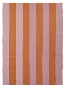 Ullmatta - Garine (orange/rosa) (Storlek: 240 x 340 cm)