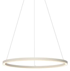 Design Taklampa Beige 80cm inkl. LED 3-stegs Dimbar - Girello