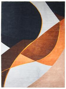 Wiltonmatta - Hazel (orange/multi) (Storlek: 200 x 280 cm)