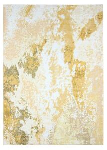 Wiltonmatta - Travale (gul) (Storlek: 160 x 230 cm)