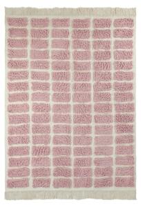 Ryamattor - Zola Natural Cotton Shaggy (rosa) (Storlek: 80 x 150 cm)