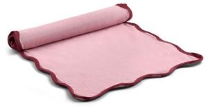 Bordslöpare - Yrsa (rosa) (Storlek: 35 x 120 cm)