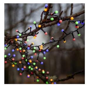 Eglo -LED utomhus julljusslinga BERRY MINI 700xLED/8 funktioner 14m flerfärgad IP44