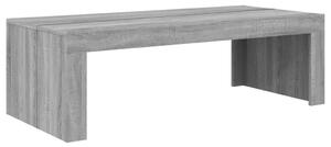 Soffbord grå sonoma-ek 110x50x35 cm konstruerat trä