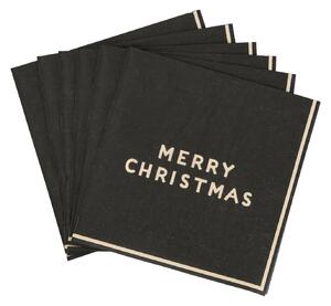 Pappersservett Merry Christmas 20-pack