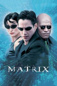 Konsttryck Matrix - Neo, Trinity och Morpheus