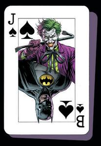 Konsttryck Joker vs Batman card, (26.7 x 40 cm)