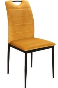 2 st Rip matstol - Gul sammet - Klädda & stoppade stolar, Matstolar & Köksstolar, Stolar