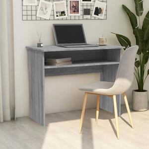 Skrivbord grå sonoma 90x50x74 cm konstruerat trä