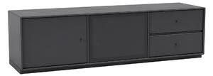 Montana - OCTAVE VI TV Bench, 06-Plinth3cm, 04 Anthracite - TV-bänkar - Peter J. Lassen - Svart - MDF