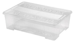 Förvaringslåda TEX BOX 28 l genomskinlig