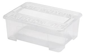 Förvaringslåda TEX BOX 10 l genomskinlig