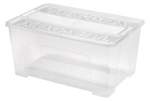 Förvaringslåda TEX BOX 48 l genomskinlig