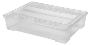 Förvaringslåda TEX BOX 60 l genomskinlig