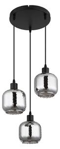 Globo 15754-3H - Ljuskrona med textilsladd XIA 3xE27/25W/230V