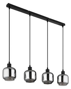 Globo 15754-4H - Ljuskrona med textilsladd XIA 4xE27/25W/230V