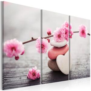 Canvas Tavla - Zen: Cherry Blossoms II - 90x60