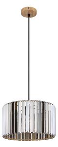 Globo 30229146 - Ljuskrona med textilsladd RUN 1xE27/60W/230V diameter 35 cm