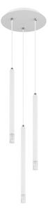 Globo 15629W-3 - Ljuskrona med textilsladd RYAN 3xG9/4W/230V diameter 24 cm