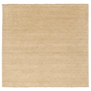 Handloom fringes Matta - Krämbeige 250x250