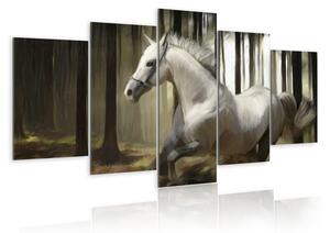 Canvas Tavla - Horse running - 100x50