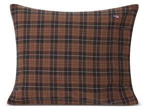 Lexington Checked Cotton Flannel Rutigt Örngott 50x60 Brun