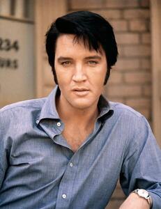 Konstfotografering Elvis Presley 1970, (30 x 40 cm)