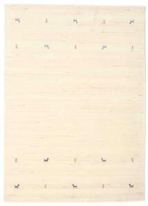 Gabbeh loom Two Lines Matta - Off white 160x230