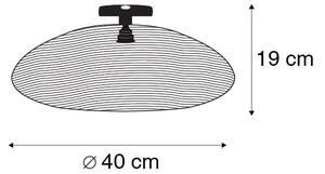 Orientalisk taklampa svart 40 cm - Glan