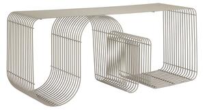 AYTM - Curva Bench - Bänk - Silver - L100xW32xH43
