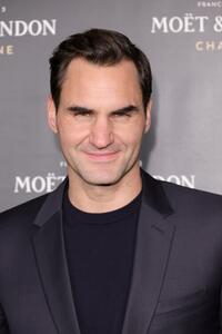 Fotografi Roger Federer at the Moet & Chandon Holiday Season Celebration, Michael Loccisano