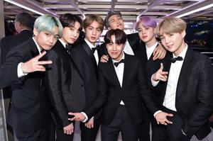 Fotografi South Korean boy band BTS at 61st Annual GRAMMY Awards, John Shearer