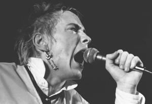 Fotografi Johnny Rotten of The Sex Pistols, Hulton Deutsch