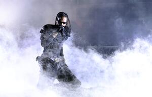 Fotografi Travis Scott at 66th GRAMMY Awards, Kevin Mazur