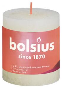 Bolsius Rustika blockljus 4-pack 80x68 mm mjuk pärla
